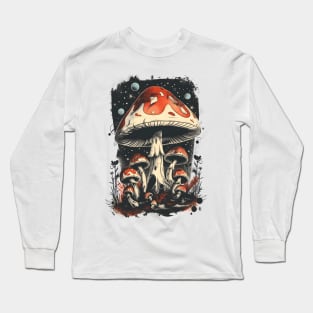 Mushroom Family Long Sleeve T-Shirt